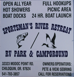 Welcome to the Sportsman's River Retreat